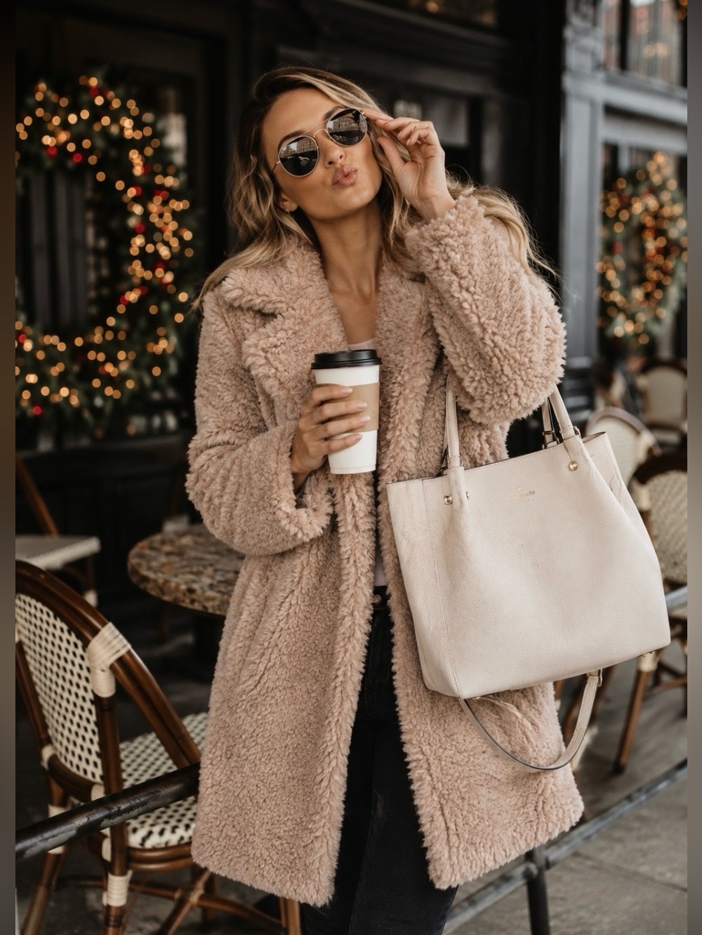 Cozy Girl/Winter Chic Teddy Bear Coat